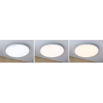 Paulmann 79894 - LED/38W Stropní svítidlo VELORA 230V 3000/4000/6500K pr. 60 cm bílá