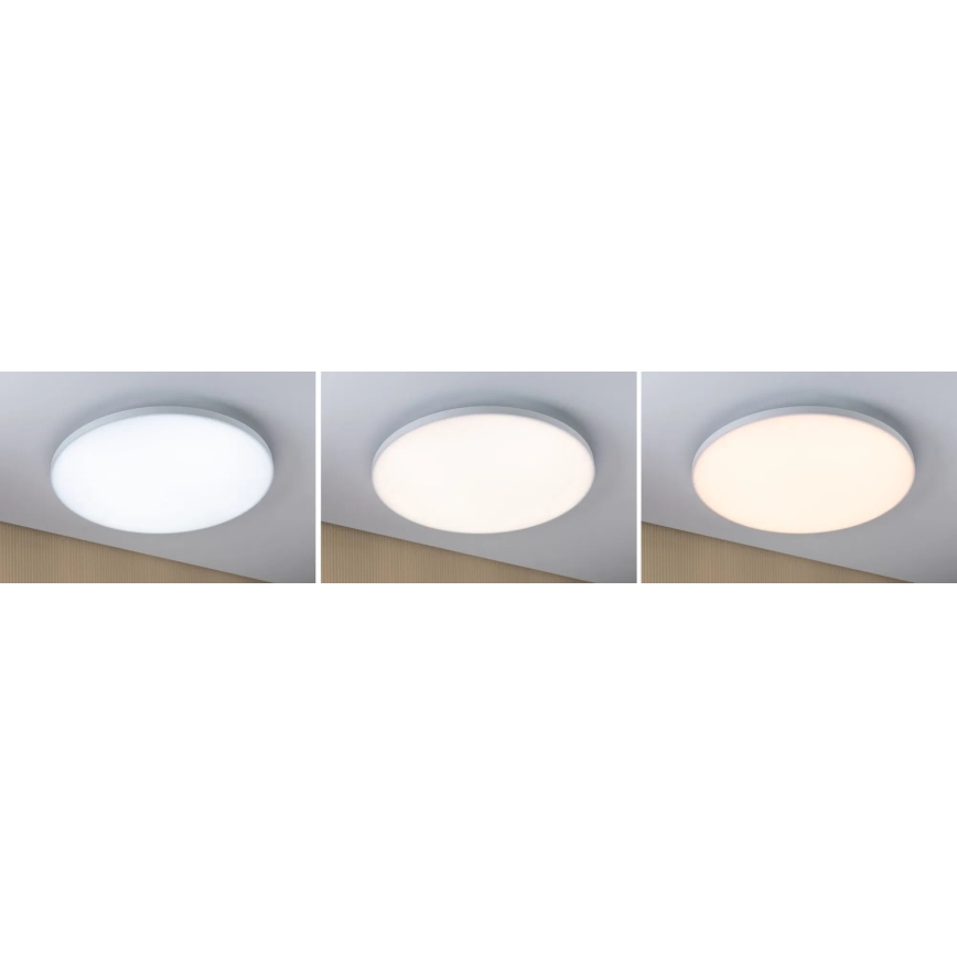 Paulmann 79894 - LED/38W Stropní svítidlo VELORA 230V 3000/4000/6500K pr. 60 cm bílá