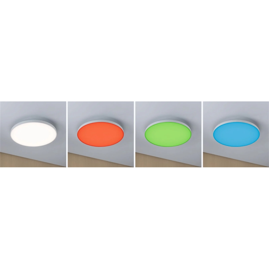 Paulmann 79897 - LED RGBW/22W Stmívatelné stropní svítidlo SMART VELORA 230V