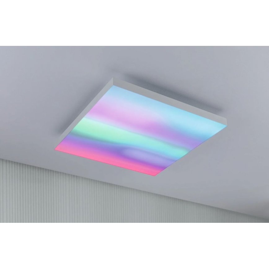 Paulmann 79905 - LED/19W RGBW Stmívatelné stropní svítidlo VELORA 230V 3000-6500K + dálkové ovládání