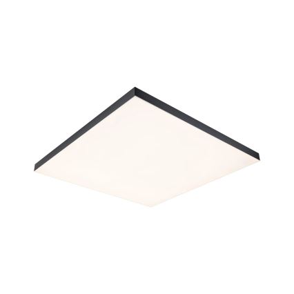 Paulmann 79913 - LED/31W RGBW Stmívatelné stropní svítidlo LORIA 230V 3000-6500K 59,5x59,5 cm černá + dálkové ovládání