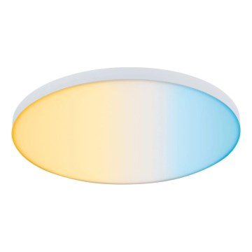 Paulmann 79928 - LED/22W Stmívatelné stropní svítidlo LORIA 230V 2700-6500K pr. 40 cm bílá