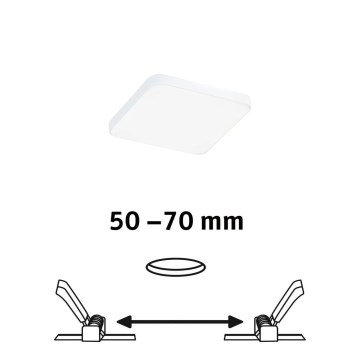 Paulmann 79953 - LED/6W IP44 Stmívatelné koupelnové podhledové svítidlo VARIFIT 230V