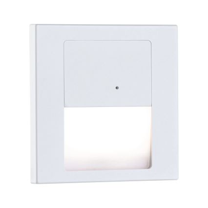 Paulmann 80002 - LED/1W Schodišťové svítidlo se senzorem TSARO 230V Lead/bílá