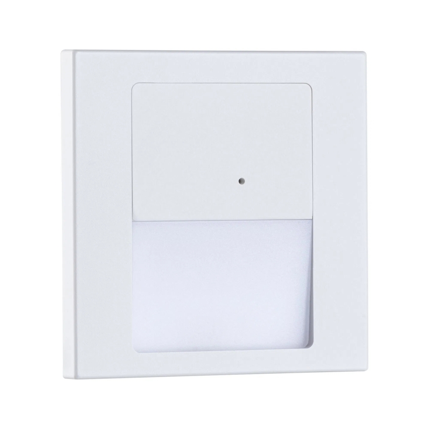Paulmann 80002 - LED/1W Schodišťové svítidlo se senzorem TSARO 230V Lead/bílá