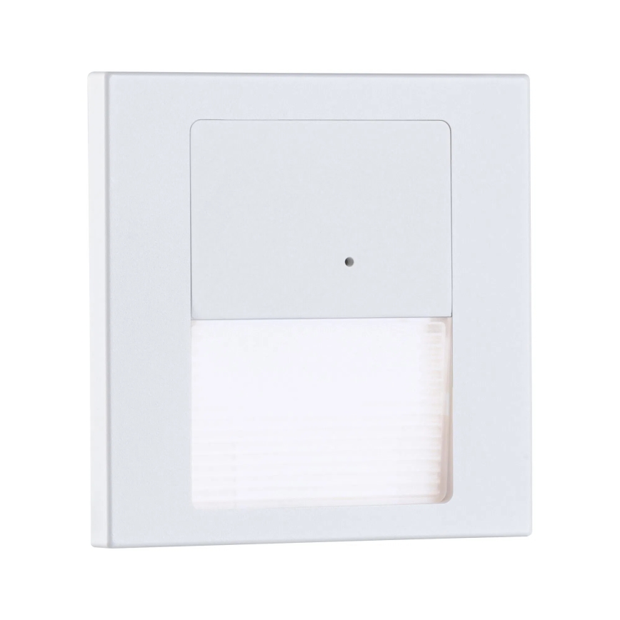 Paulmann 80002 - LED/1W Schodišťové svítidlo se senzorem TSARO 230V Lead/bílá