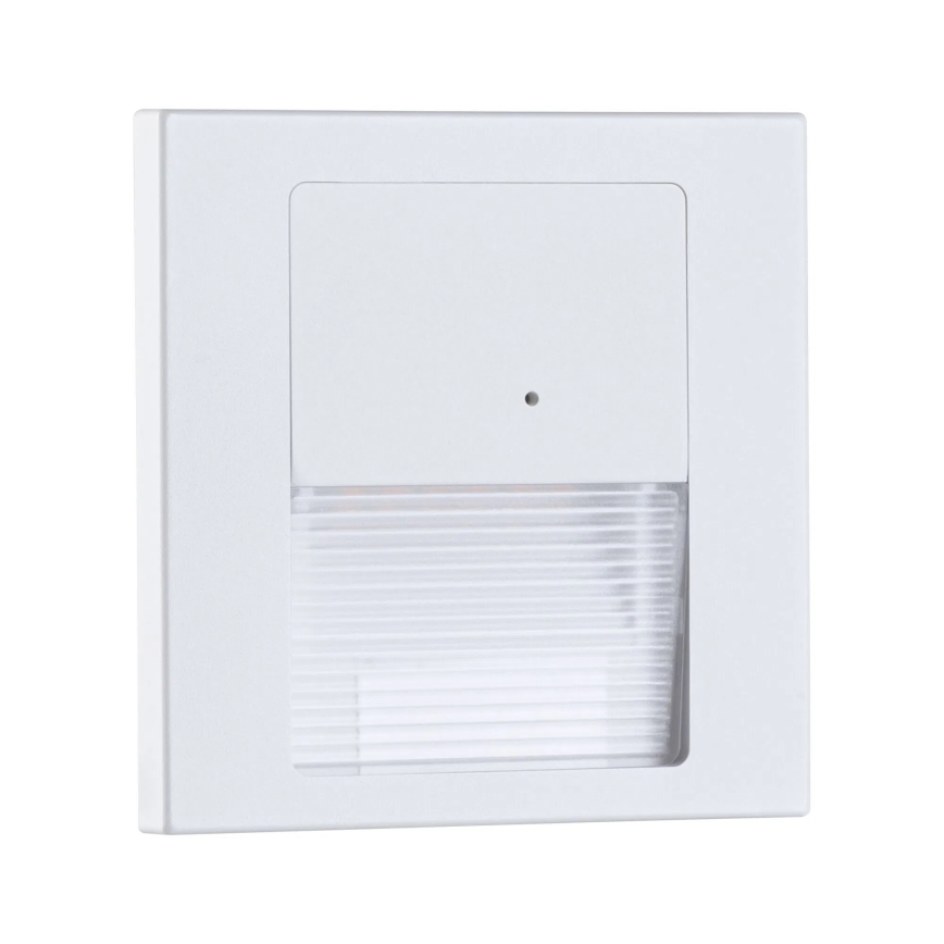 Paulmann 80002 - LED/1W Schodišťové svítidlo se senzorem TSARO 230V Lead/bílá
