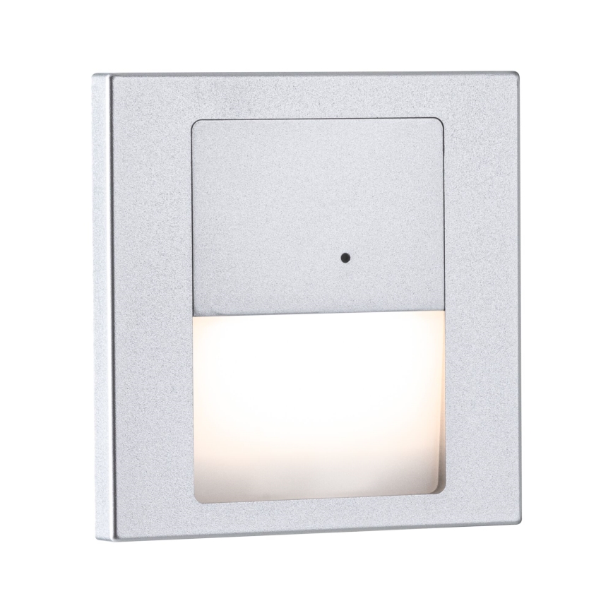 Paulmann 80003 - LED/1W Schodišťové svítidlo se senzorem TSARO 230V Lead/matný chrom