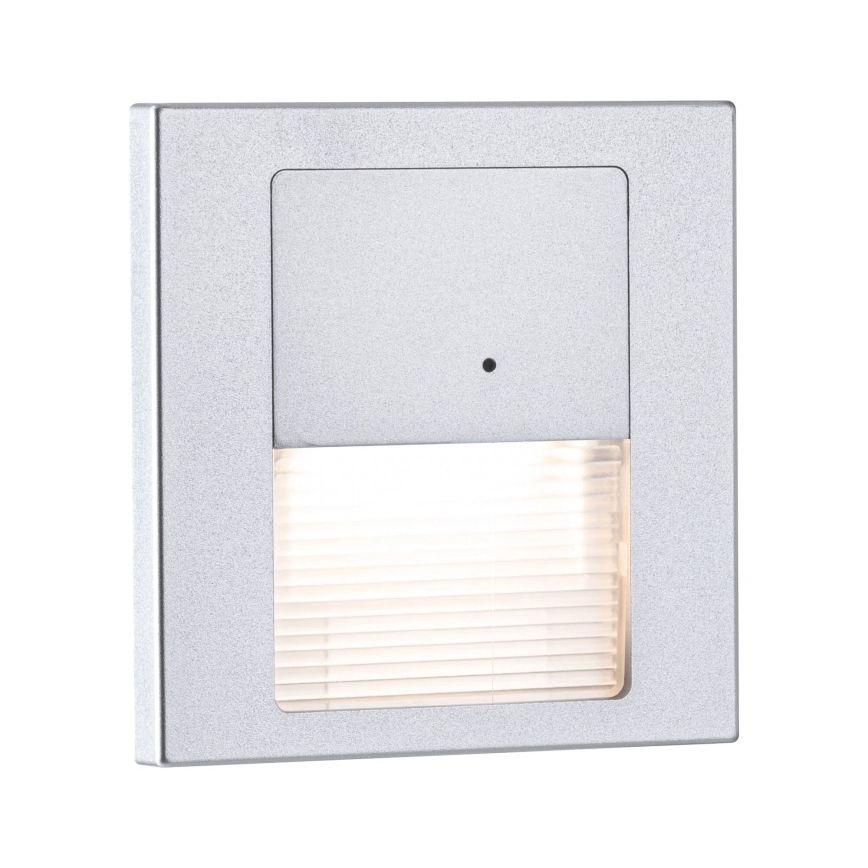 Paulmann 80003 - LED/1W Schodišťové svítidlo se senzorem TSARO 230V Lead/matný chrom