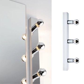 Paulmann 80096 - 3xE14/40W IP44 Koupelnové osvětlení zrcadla REGULA 230V lesklý chrom