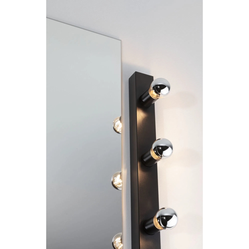 Paulmann 80097 - 3xE14/40W IP44 Koupelnové osvětlení zrcadla REGULA 230V černá