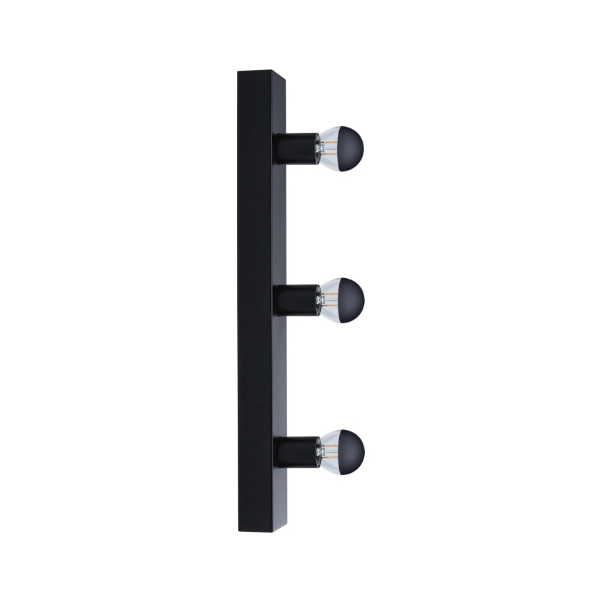 Paulmann 80097 - 3xE14/40W IP44 Koupelnové osvětlení zrcadla REGULA 230V černá