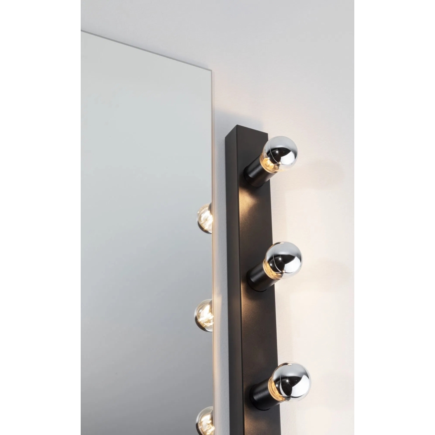 Paulmann 80099 - 4xE14/40W IP44 Koupelnové osvětlení zrcadla REGULA 230V černá