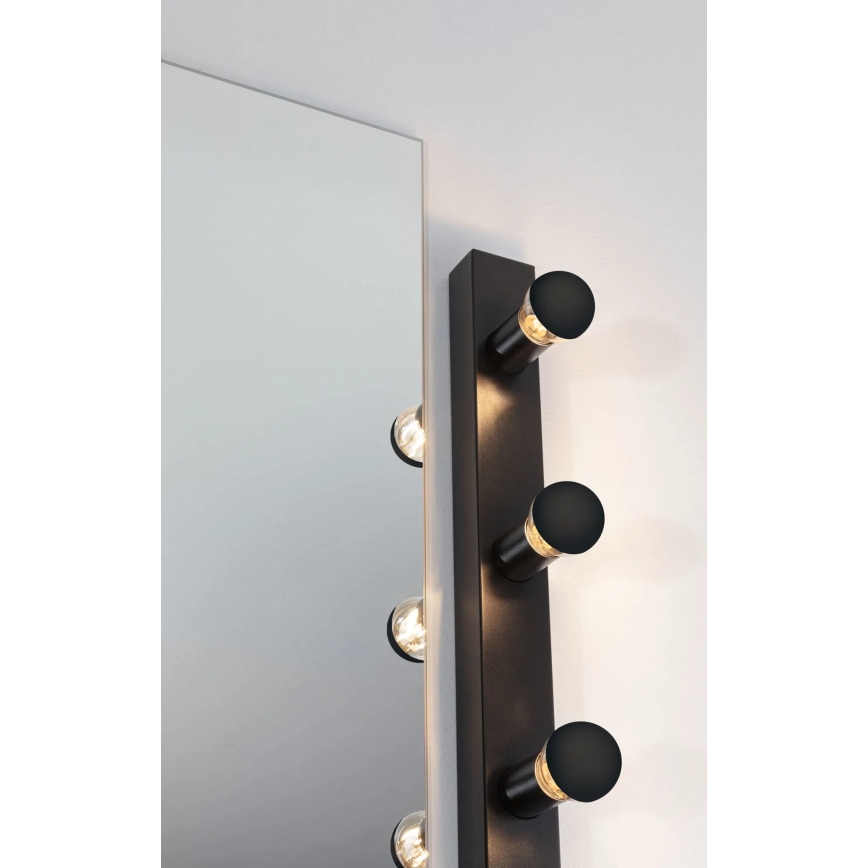 Paulmann 80099 - 4xE14/40W IP44 Koupelnové osvětlení zrcadla REGULA 230V černá