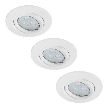 Paulmann 92027 - SADA 3xLED-3,5W Podhledové svítidlo QUALITY 3xGU10-LED/3,5W/230V Paulmann 92027 - SADA 3xLED-3,5W Podhledové svítidlo QUALITY 3xGU10-LED/3,5W/230V