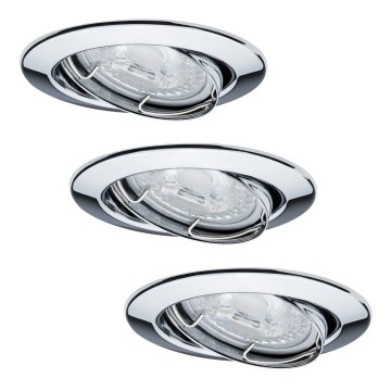 Paulmann 92101 - SADA 3x LED Podhledové svítidlo 3xGU10/6,5W/230V Paulmann 92101 - SADA 3x LED Podhledové svítidlo 3xGU10/6,5W/230V