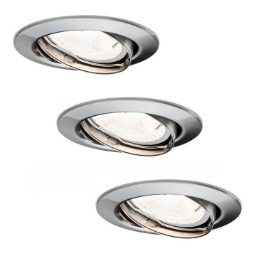 Paulmann 92102 - SADA 3xLED-GU10/6,5W Podhledové svítidlo 230V