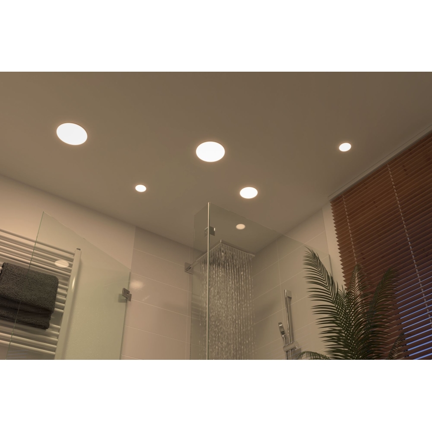 Paulmann 92389 - LED/17W IP44 Koupelnové podhledové svítidlo VARIFIT 230V