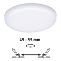 Paulmann 92390 - LED/4,5W IP44 Koupelnové podhledové svítidlo VARIFIT 230V