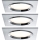 Paulmann 92696 - SADA 3xLED/8W Stmívatelné podhledové svítidlo DICE 230V