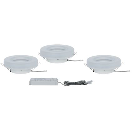 Paulmann 92704 - SADA 3xLED/5,5W Podhledové svítidlo BAGEL 230V