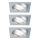 Paulmann 92799 - SADA 3x LED/6,8W IP23 Koupelnové podhledové svítidlo COIN 230V