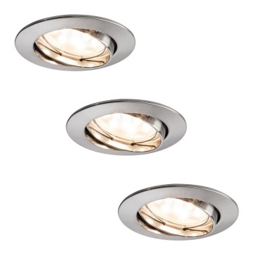 Paulmann 92819 - SADA 3xLED/7W Stmívatelné koupelnové podhledové svítidlo COIN 230V Paulmann 92819 - SADA 3xLED/7W Stmívatelné koupelnové podhledové svítidlo COIN 230V