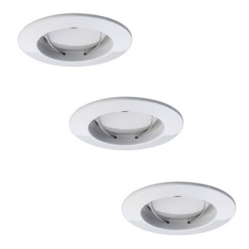 Paulmann 92823 - SADA 3xLED/7W IP44 Stmívatelné koupelnové podhledové svítidlo COIN 230V