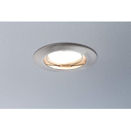 Paulmann 92827 - SADA 3xLED/7W IP44 Stmívatelné koupelnové podhledové svítidlo COIN 230V
