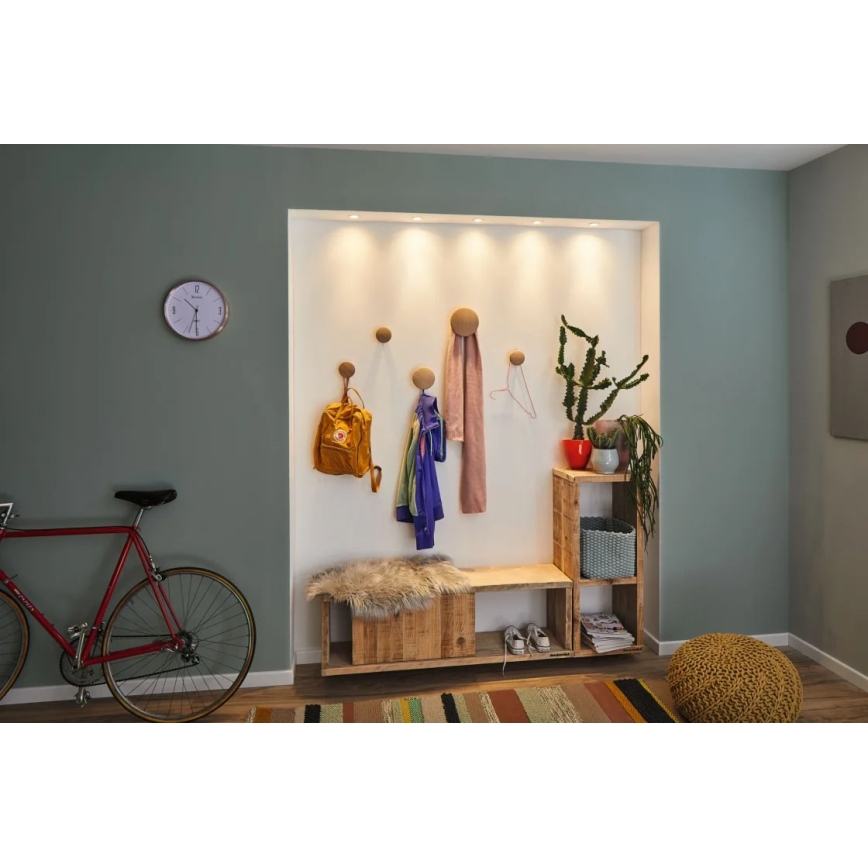 Paulmann 92971 - SADA 3x LED/4,2W IP23 Stmívatelné koupelnové podhledové svítidlo NOVA 230V