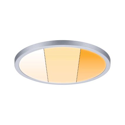 Paulmann 92992 - LED/16W IP44 Koupelnové podhledové svítidlo AREO 230V 2000/3000/4000K pr. 23 cm matný chrom