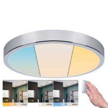 Paulmann 93023 - LED/24W IP44 Koupelnové stropní svítidlo AVIAR 230V 2700/4000/6500K