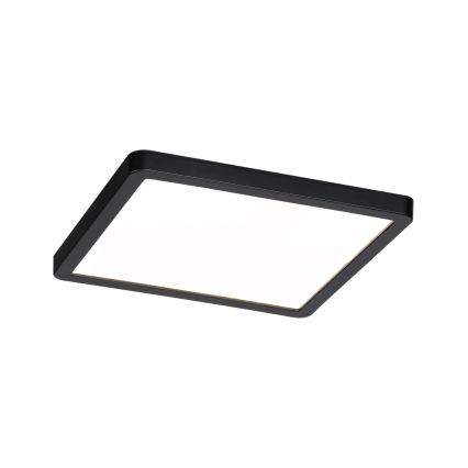Paulmann 93101 - LED/13W IP44 Koupelnové podhledové svítidlo AREO 230V 2000/3000/4000K 17,5x17,5 cm černá
