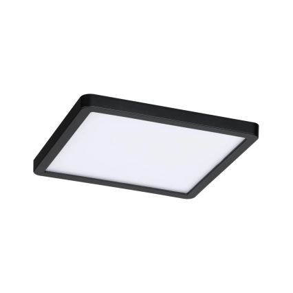 Paulmann 93101 - LED/13W IP44 Koupelnové podhledové svítidlo AREO 230V 2000/3000/4000K 17,5x17,5 cm černá