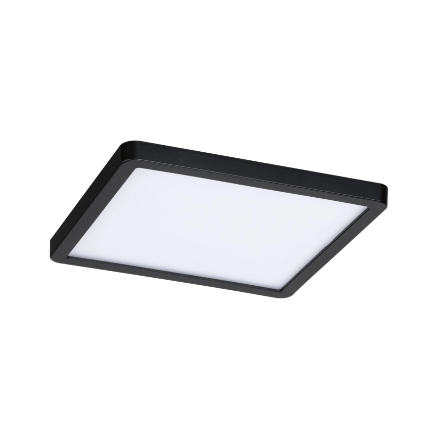 Paulmann 93101 - LED/13W IP44 Koupelnové podhledové svítidlo AREO 230V 2000/3000/4000K 17,5x17,5 cm černá