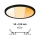 Paulmann 93102 - LED/16W IP44 Koupelnové podhledové svítidlo AREO 230V 2000/3000/4000K pr. 23 cm černá
