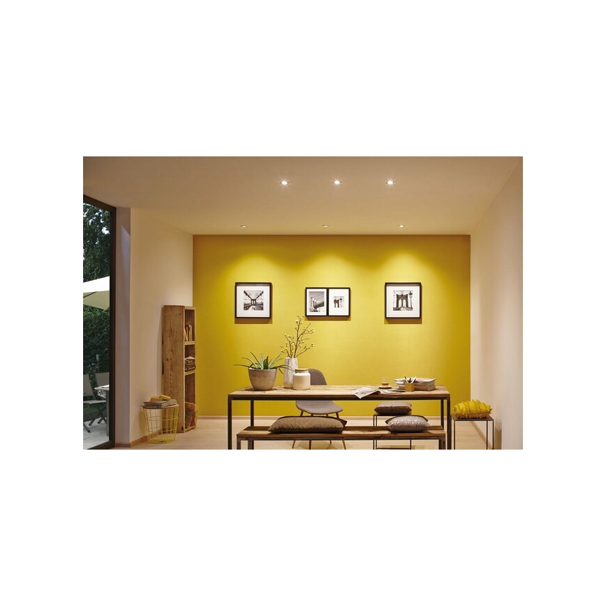 Paulmann 93483 - SADA 3xLED/6,5W IP23 Stmívatelné koupelnové podhledové svítidlo NOVA 230V