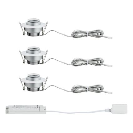 Paulmann 93579 - SADA 3xLED Podhledové svítidlo PREMIUM LINE 3xLED/3,8W/230V