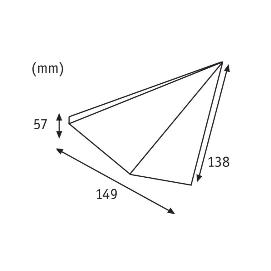 Paulmann 93584 - SADA 2xLED/6,2W IP44 Osvětlení nábytku KITE 230V