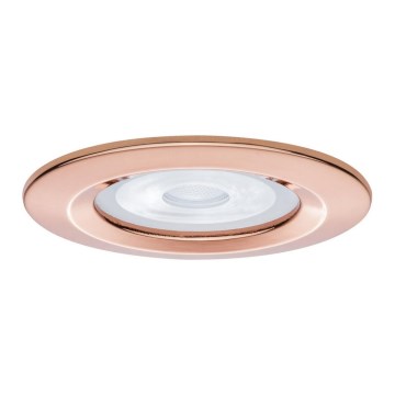 Paulmann 93596 - LED Koupelnové podhledové svítidlo NOVA 1xGU10/7W/230V rosegold Paulmann 93596 - LED Koupelnové podhledové svítidlo NOVA 1xGU10/7W/230V rosegold