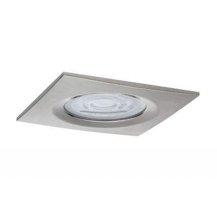 Paulmann 93611 - LED-GU10/7W IP44 Stmívatelné koupelnové podhledové svítidlo NOVA 230V