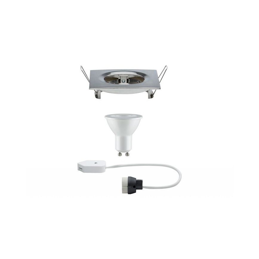 Paulmann 93611 - LED-GU10/7W IP44 Stmívatelné koupelnové podhledové svítidlo NOVA 230V