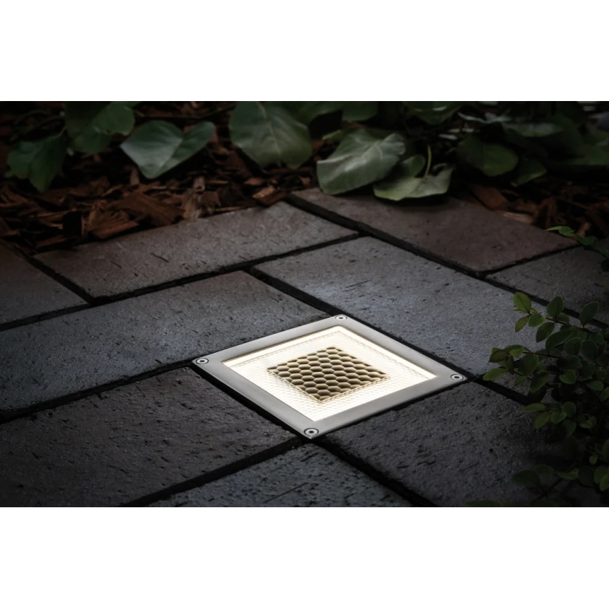 Paulmann 93774 - LED/0,24W IP67 Solární nájezdové svítidlo CUBE 1,2V 1200 mAh