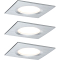 Paulmann 93895 - SADA 3xLED/6W IP44 Stmívatelné koupelnové podhledové svítidlo NOVA 230V