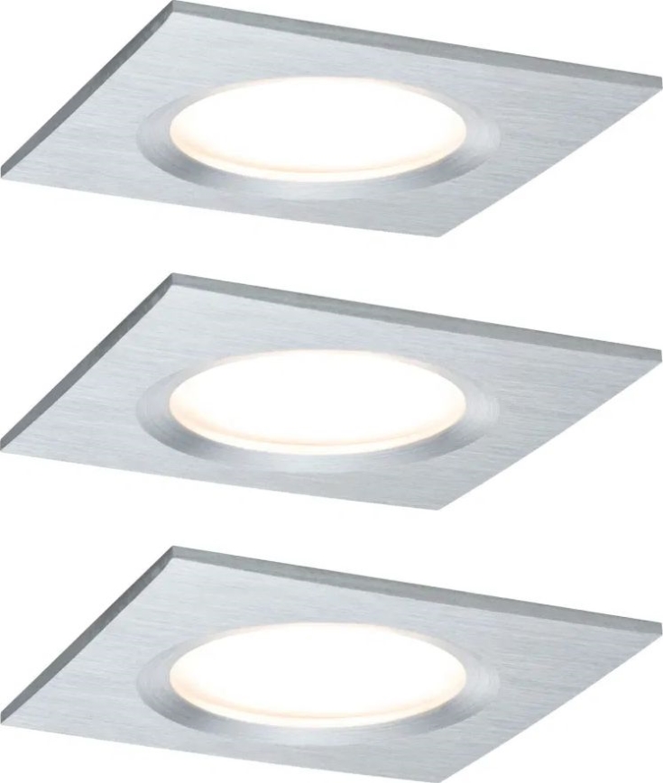Paulmann 93895 - SADA 3xLED/6W IP44 Stmívatelné koupelnové podhledové svítidlo NOVA 230V