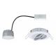 Paulmann 93961 - LED/7W IP23 Stmívatelné koupelnové podhledové svítidlo COIN 230V bílá