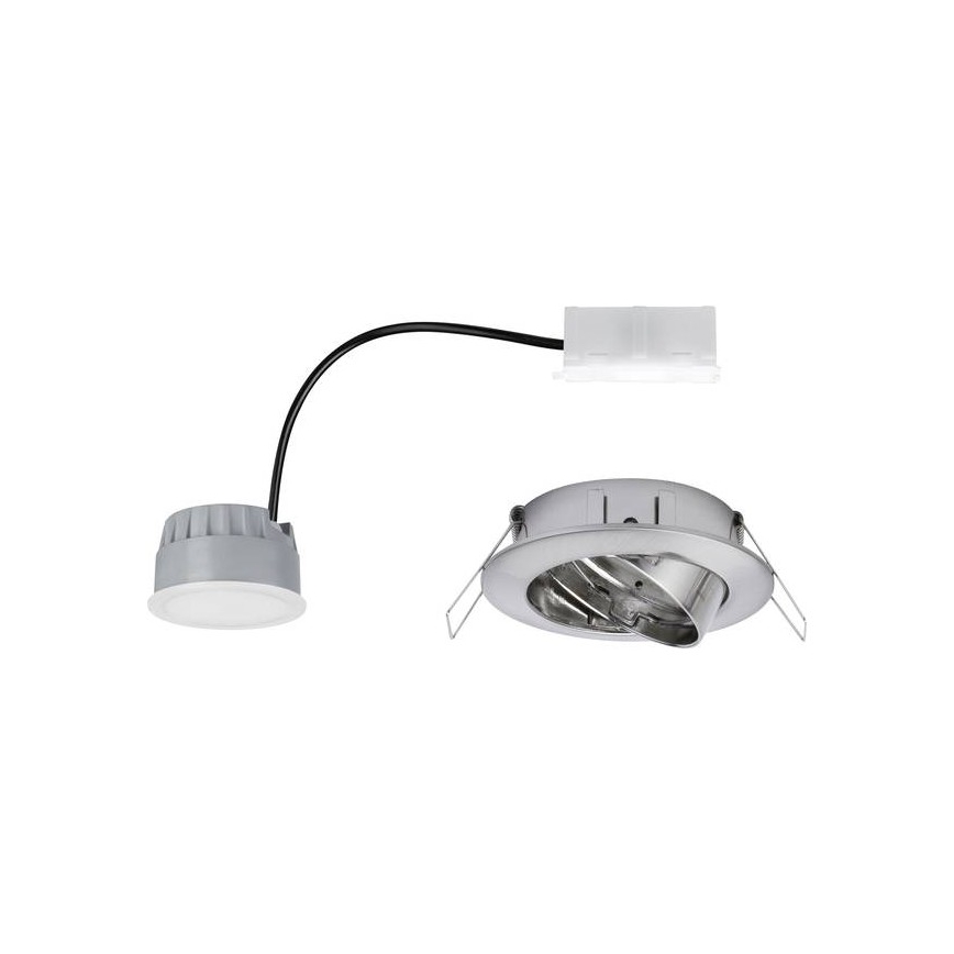 Paulmann 93963 - LED/7W IP23 Koupelnové stmívatelné podhledové svítidlo COIN 230V