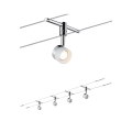 Paulmann 94080 - SADA 4xLED/4,8W Kompletní lankový systém STAGE 230V lesklý chrom