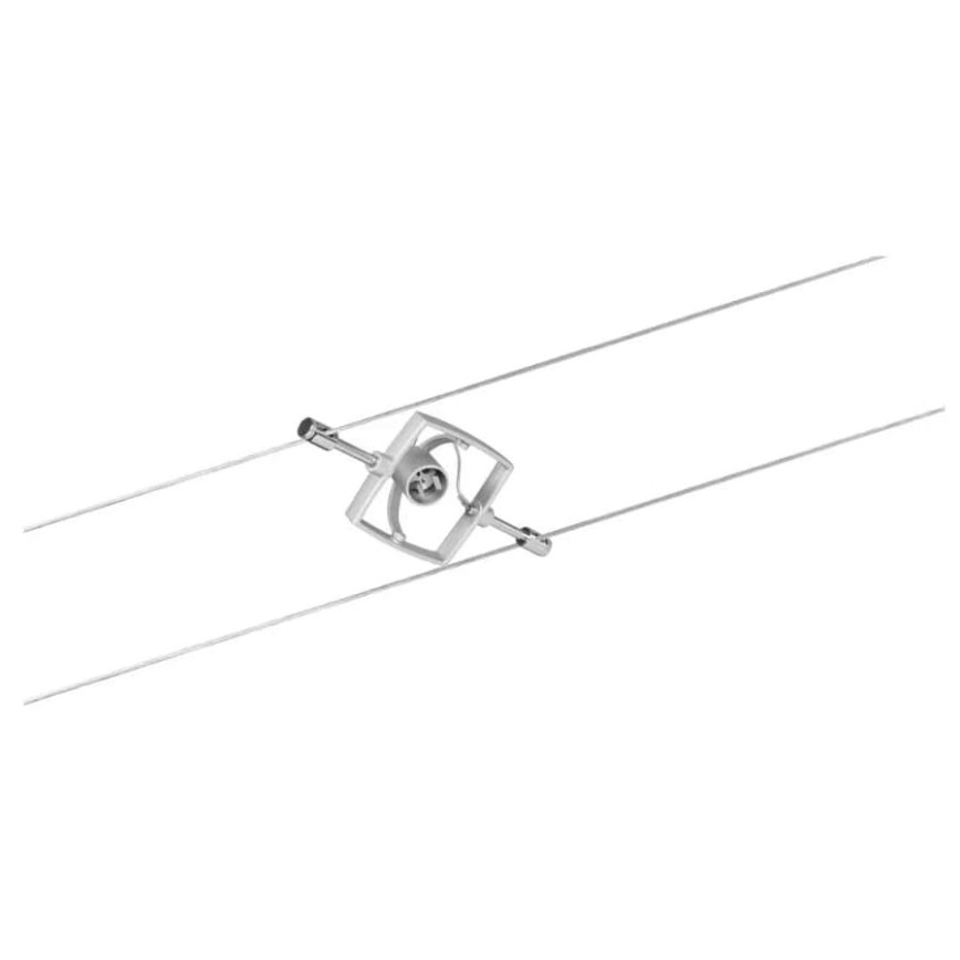 Paulmann 94133 - SADA 5xGU5,3/10W Kompletní lankový systém MAC 230V matný chrom