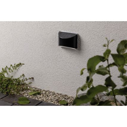 Paulmann 94233 - LED/0,05W IP44 Solární nástěnné svítidlo ELLIOT 1,2V 400 mAh